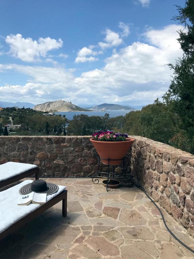 Serenity Villa Aegina Fantastic View Near The Beach Exterior photo